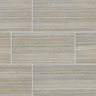 12x24 Charisma Limestone-Look Matte Smooth Ceramic Tile