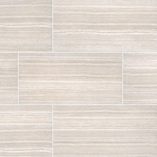 12x24 Charisma Limestone-Look Matte Smooth Ceramic Tile