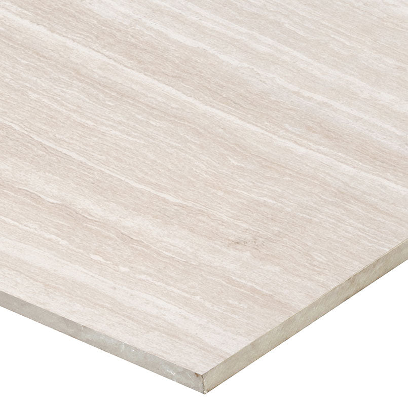 12x24 Charisma Limestone-Look Matte Smooth Ceramic Tile Beige Cream