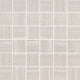 2x2 Charisma Mosaic Limestone-Look Matte Smooth Ceramic Tile Beige Cream