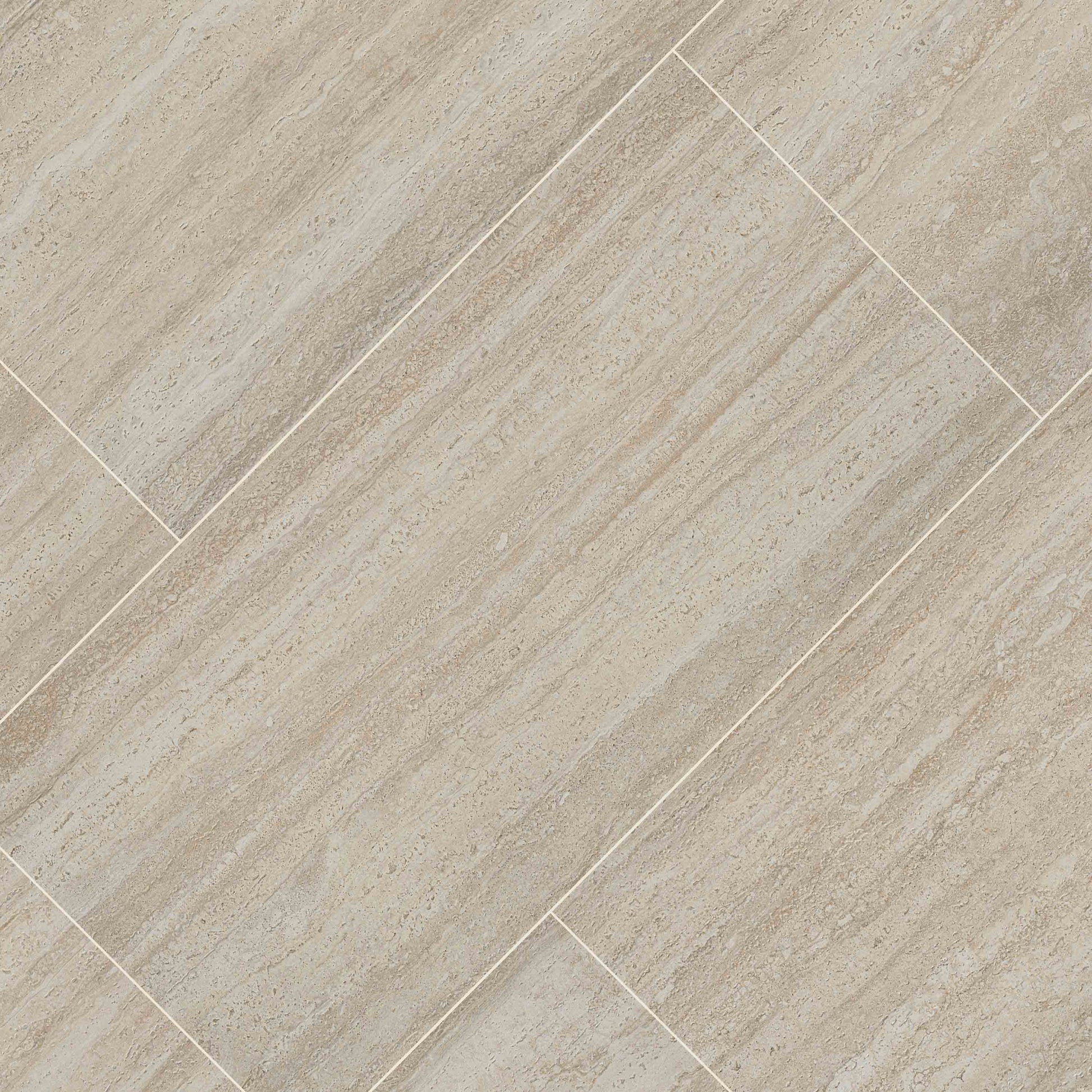 24x48 Cordova Travertine-Look Matte Smooth Porcelain Tile Beige Cream