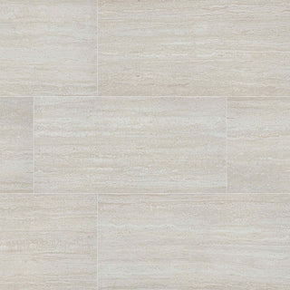 24x48 Cordova LaBlanca Travertine-Look Matte Smooth Porcelain Tile