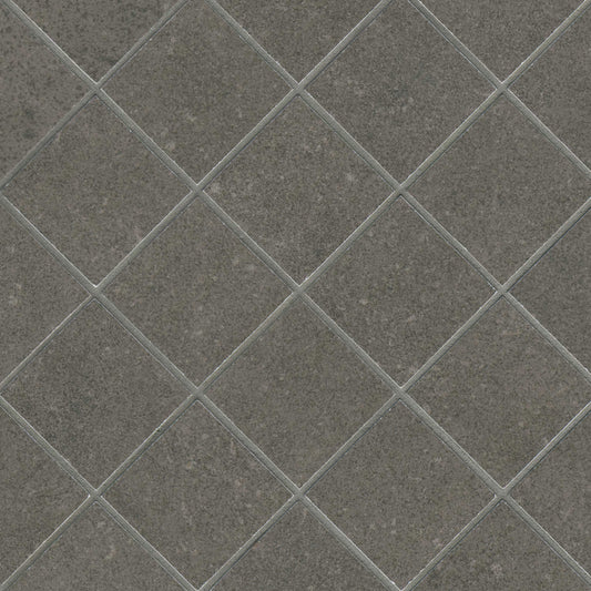 2x2 Dimensions Mosaic Concrete-Look Matte Smooth Porcelain Tile