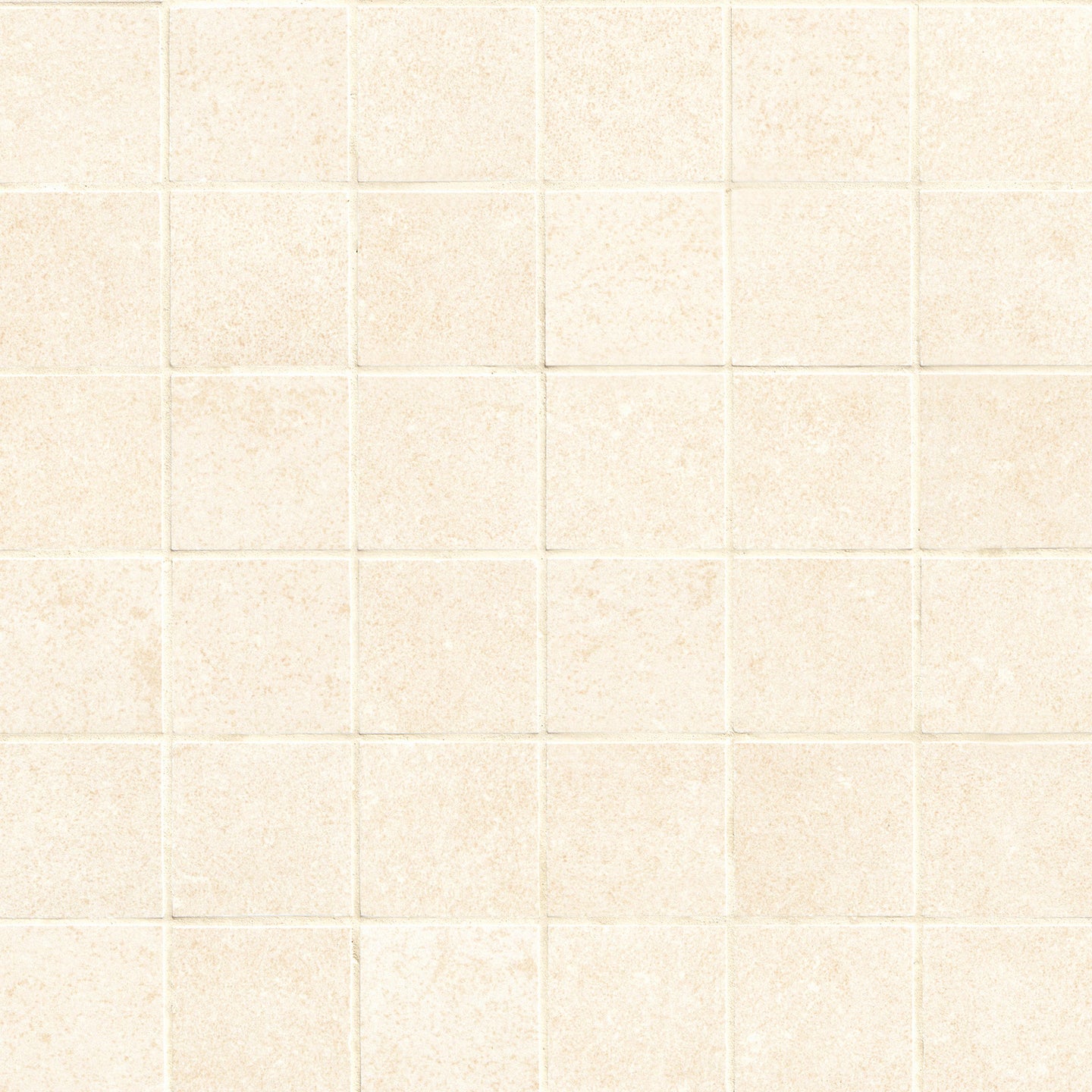 2x2 Dimensions Mosaic Concrete-Look Matte Smooth Porcelain Tile Light Beige