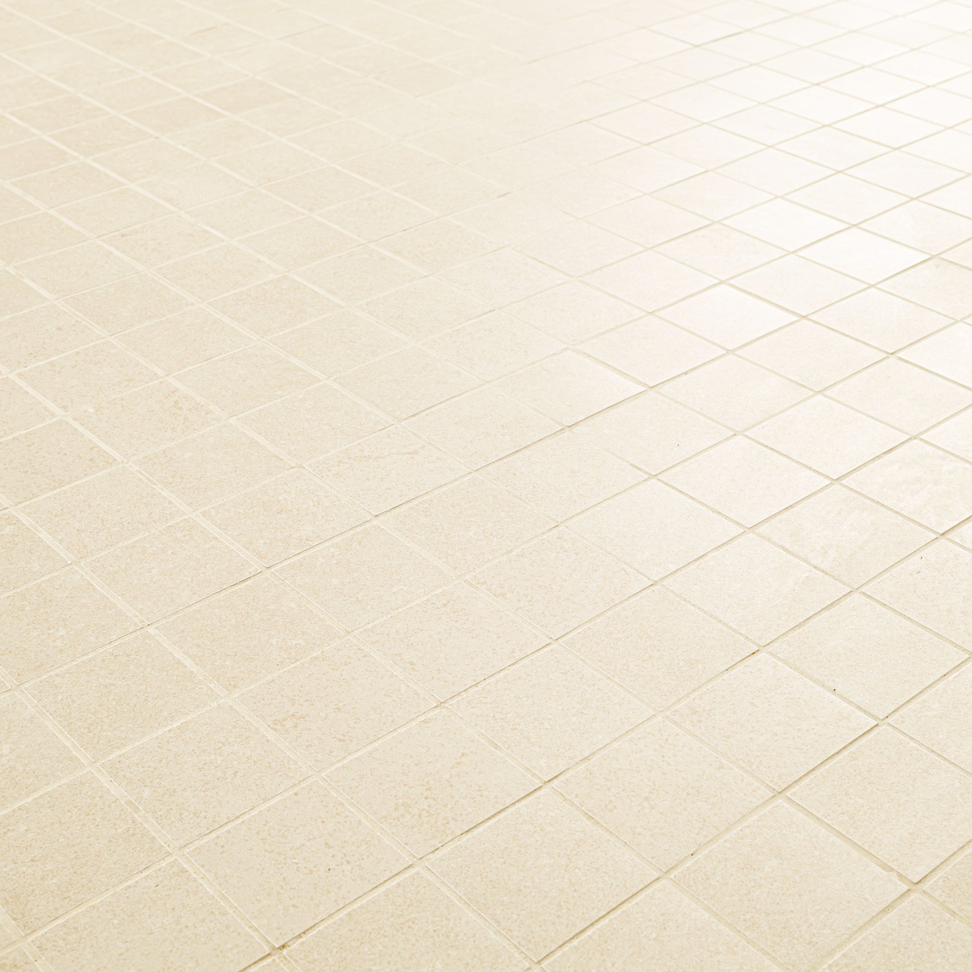 2x2 Dimensions Mosaic Concrete-Look Matte Smooth Porcelain Tile Light Beige