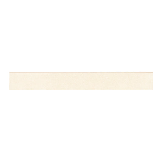 3x24 Dimensions Bullnose Concrete-Look Matte Smooth Porcelain Tile Light Beige