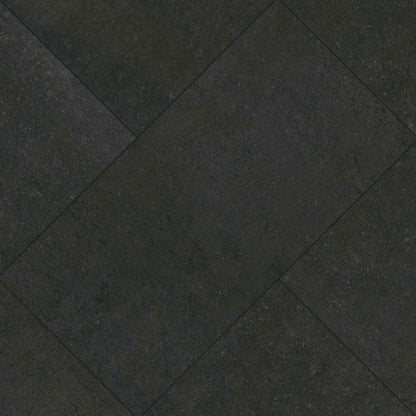 24x48 Dimensions Concrete-Look Matte Smooth Porcelain Tile Jet Black