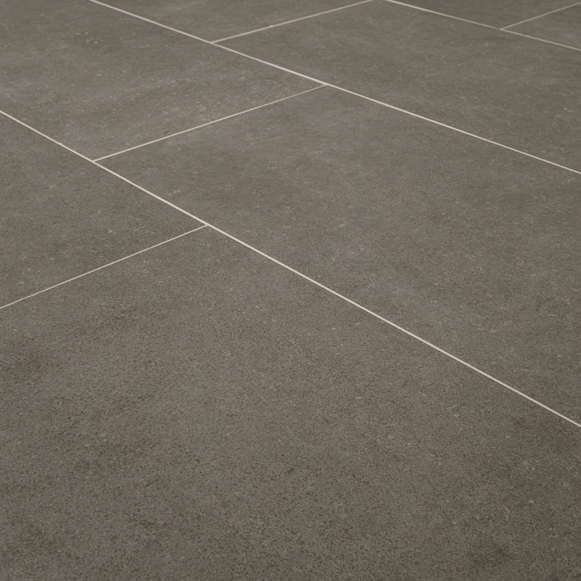 24x48 Dimensions Concrete-Look Matte Smooth Porcelain Tile Charcoal Black