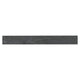 3x24 Durban Bullnose Stone-Look Matte Textured Porcelain Tile Charcoal Black