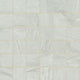 2x2 Durban Mosaic Stone-Look Matte Textured Porcelain Tile White Gray