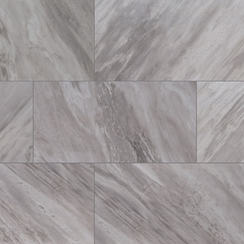 24x48 Eden Stone-Look Matte Textured Porcelain Tile Taupe Grey