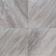 32x32 Eden Stone-Look Polished Textured Porcelain Tile Taupe Grey