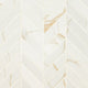 12x15 Eden Chevron Medium Veining Mosaic Marble-Look Matte Smooth Porcelain Tile Cream Beige
