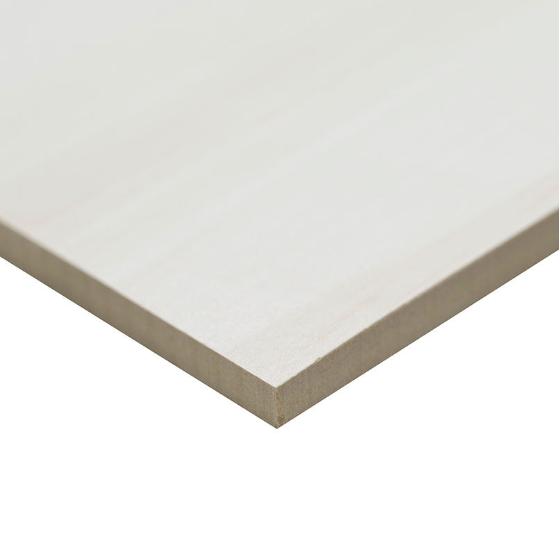 12x24 Eden Light Veining Marble-Look Matte Smooth Porcelain Tile Soft Ivory