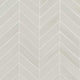 12x15 Eden Chevron Light Veining Mosaic Marble-Look Matte Smooth Porcelain Tile Soft Ivory