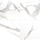 24x24 Eden Intense Veining Marble-Look Polished Smooth Porcelain Tile White Gray