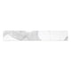 4x24 Eden Intense Veining Bullnose Marble-Look Matte Smooth Porcelain Tile White Gray