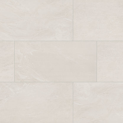 24x48 Elbe Stone-Look Lapato Textured Porcelain Tile Light Beige