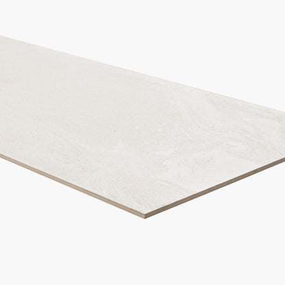 24x48 Elbe Stone-Look Lapato Textured Porcelain Tile Light Beige