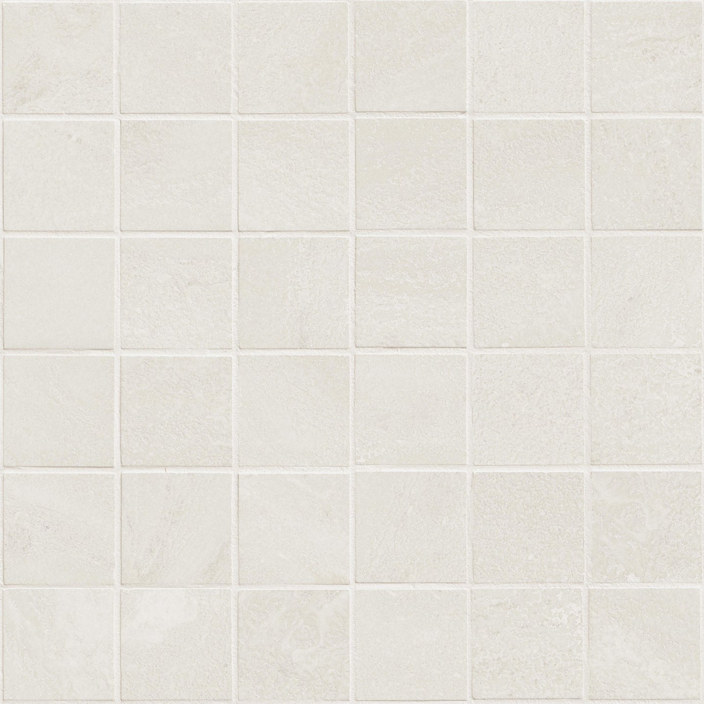 2x2 Elbe Mosaic Stone-Look Lapato Textured Porcelain Tile Light Beige