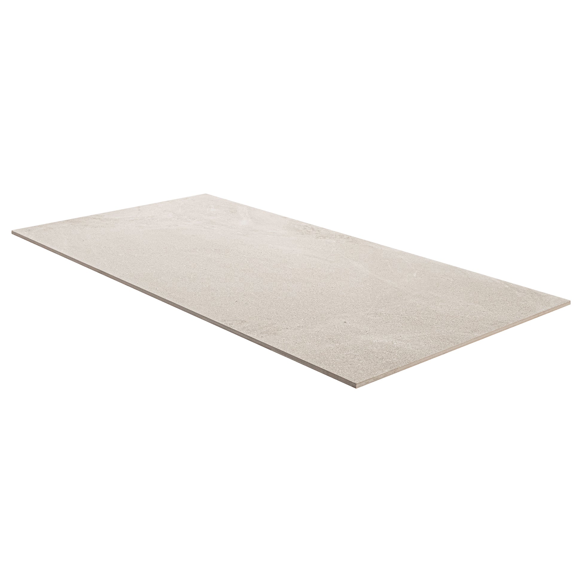 12x24 Elbe Stone-Look Lapato Textured Porcelain Tile Beige Sand