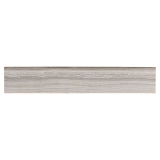 Taupe Beige - 3x18 Eramosa Wood-Look Matte Smooth Porcelain Bullnose Tile