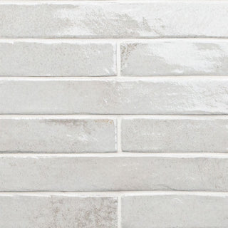 2x18 Flamenco Solid-Color Glossy Smooth Porcelain Tile