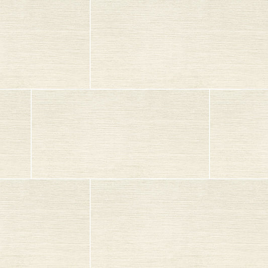 12x24 Focus Solid-Color Matte Textured Porcelain Tile Beige
