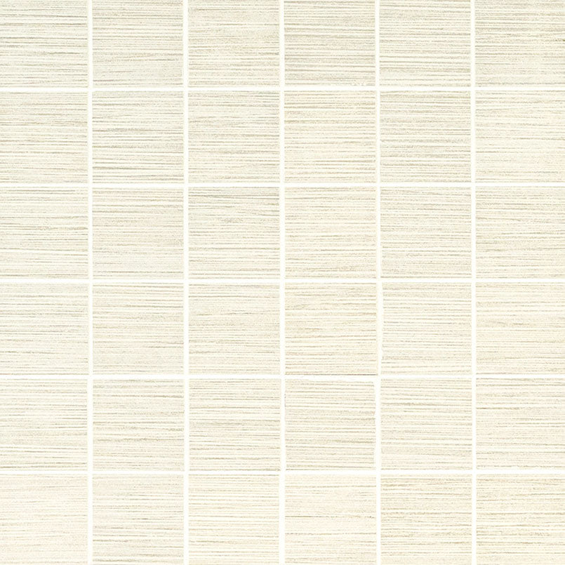 2x2 Focus Mosaic Solid-Color Matte Smooth Porcelain Tile Beige