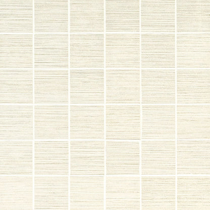 2x2 Focus Mosaic Solid-Color Matte Smooth Porcelain Tile Beige