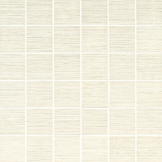 2x2 Focus Mosaic Solid-Color Matte Smooth Porcelain Tile Beige