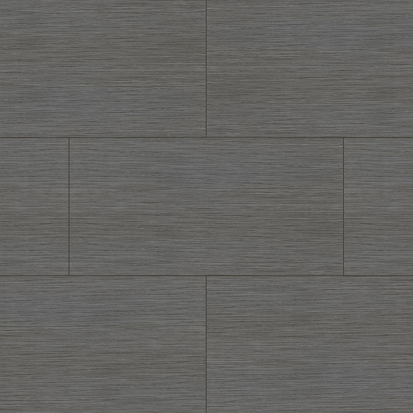 12x24 Focus Solid-Color Matte Textured Porcelain Tile Gray Brown