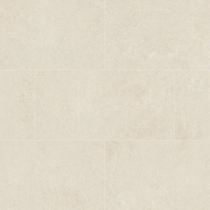 24x48 Girona Stone-Look Lapato Smooth Porcelain Tile Beige