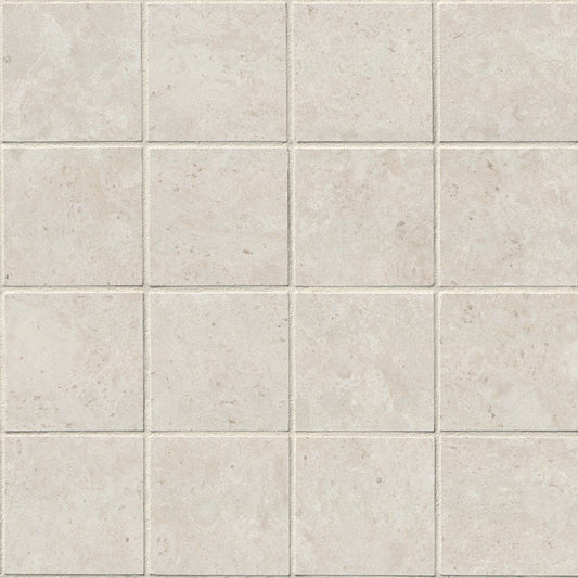 3x3 Girona Stone-Look Lapato Smooth Porcelain Tile Beige