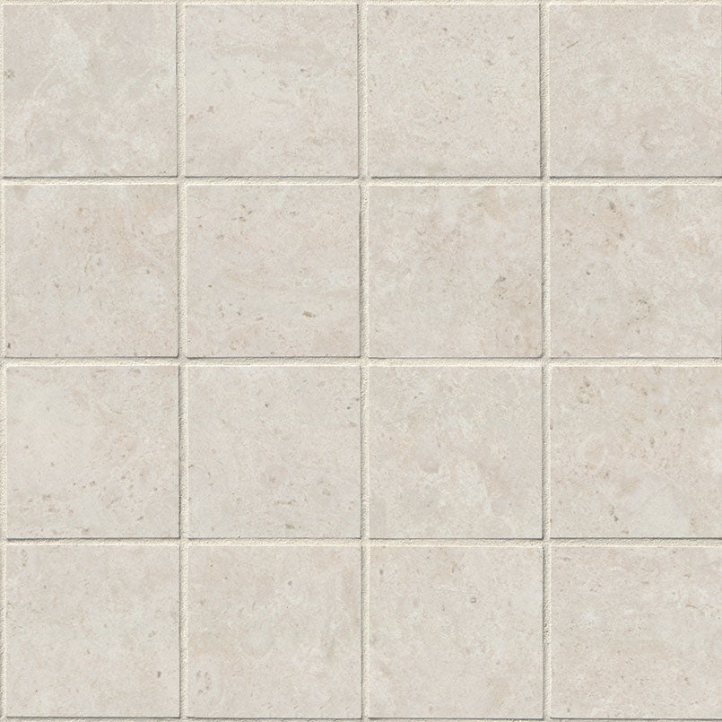 3x3 Girona Stone-Look Lapato Smooth Porcelain Tile Beige