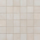 2x2 Gridscale Mosaic Concrete-Look Matte Smooth Ceramic Tile Beige