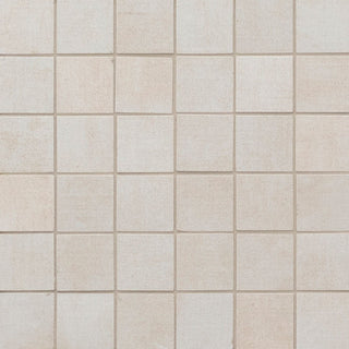 Gray Brown - 2x2 Gridscale Mosaic Concrete-Look Matte Smooth Ceramic Tile
