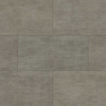 12x24 Gridscale Concrete-Look Matte Smooth Ceramic Tile Gray Brown