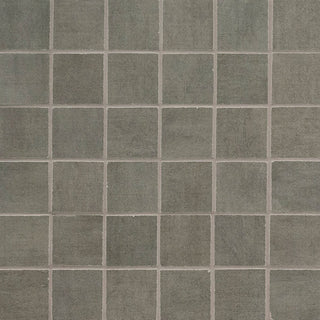 2x2 Gridscale Mosaic Concrete-Look Matte Smooth Ceramic Tile