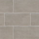 12x24 Gridscale Concrete-Look Matte Smooth Ceramic Tile Gray