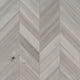 12x15 Havenwood Chevron Mosaic Wood-Look Matte Smooth Ceramic Tile Gray Beige