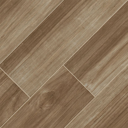 8x36 Havenwood Wood-Look Matte Smooth Ceramic Tile Golden Brown