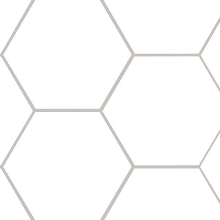 9x10 Hexley Hexagon Solid-Color Matte Smooth Ceramic Tile