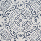 8x8 Kenzzi Indego Moroccan Encaustic-Look Matte Smooth Porcelain Tile Navy Blue