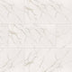 12x24 Kaya Marble-Look Matte Smooth Porcelain Tile Soft White