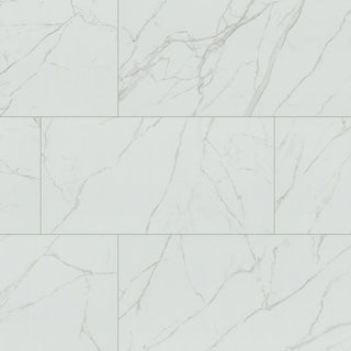 12x24 Kaya Intense Veining Marble-Look Polished Smooth Porcelain Tile