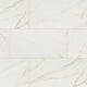 24x48 Kaya Marble-Look Matte Smooth Porcelain Tile White Taupe