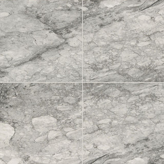 24x24 Kaya Intense Veining Marble-Look Polished Smooth Porcelain Tile