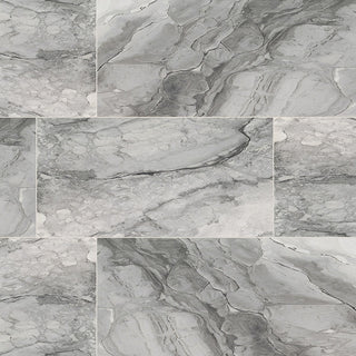 24x48 Kaya Intense Veining Marble-Look Matte Smooth Porcelain Tile
