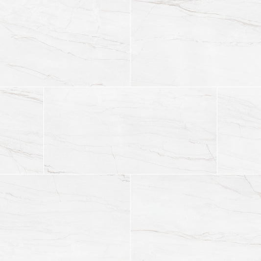 12x24 Kaya Quartzite-Look Polished Smooth Porcelain Tile